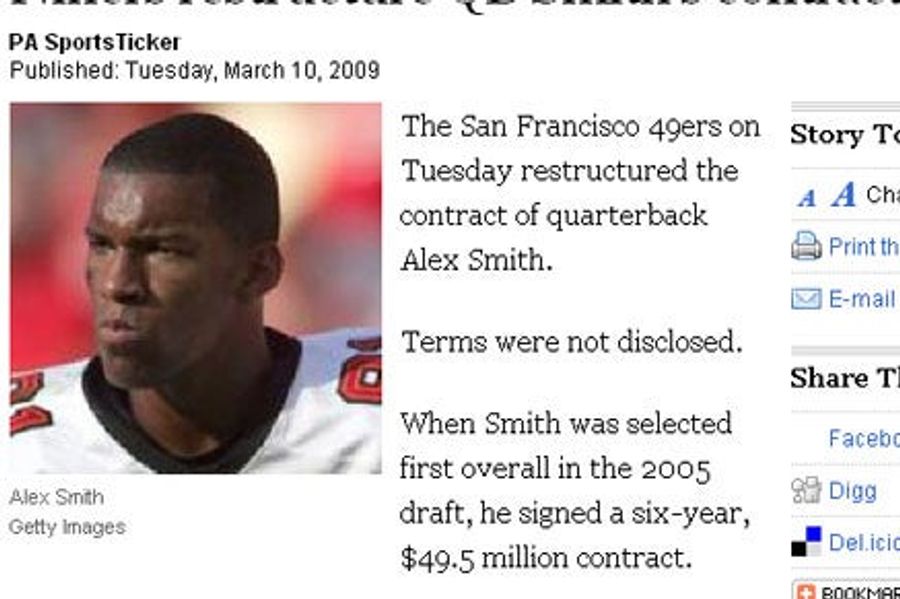 Alex Smith Is Back, But Apparently In Disguise
