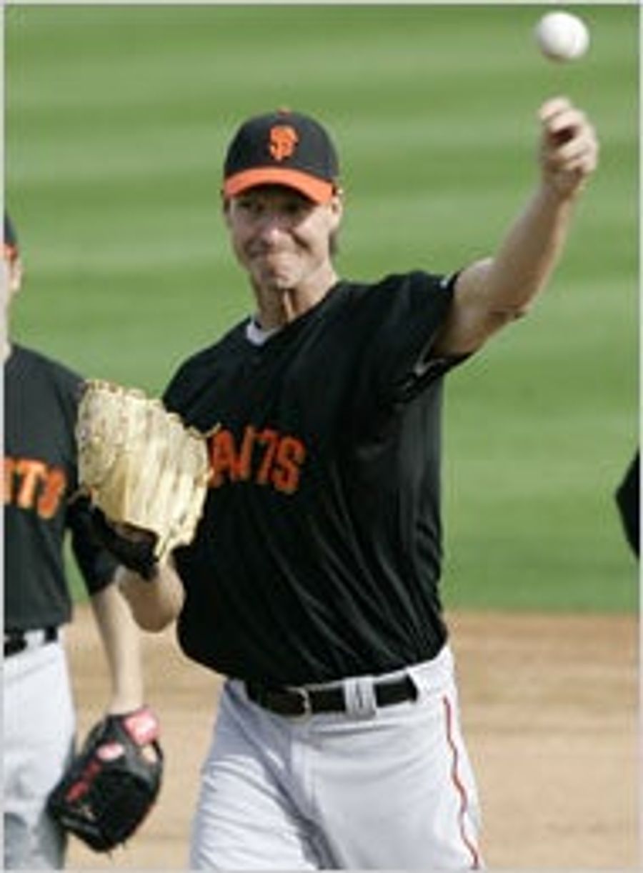 Randy Johnson Will Still Put A Ball In Your Neck If You Test Him