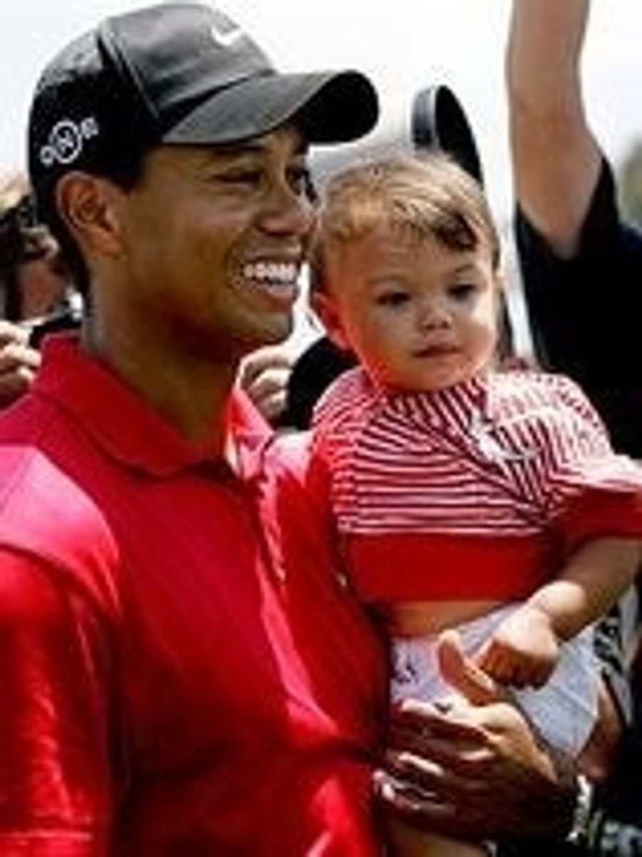 Tiger Woods Welcomes New Baby To The Jungle