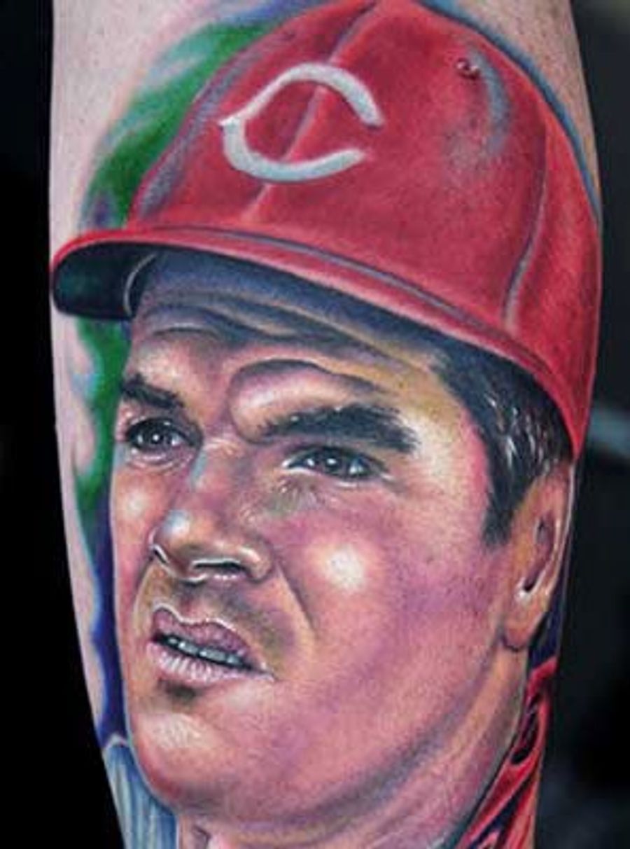 A Pete Rose Tattoo Is One Bet You Can't Lose