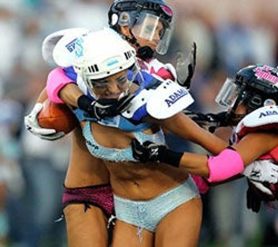 The Lingerie Bowl Is Back On!