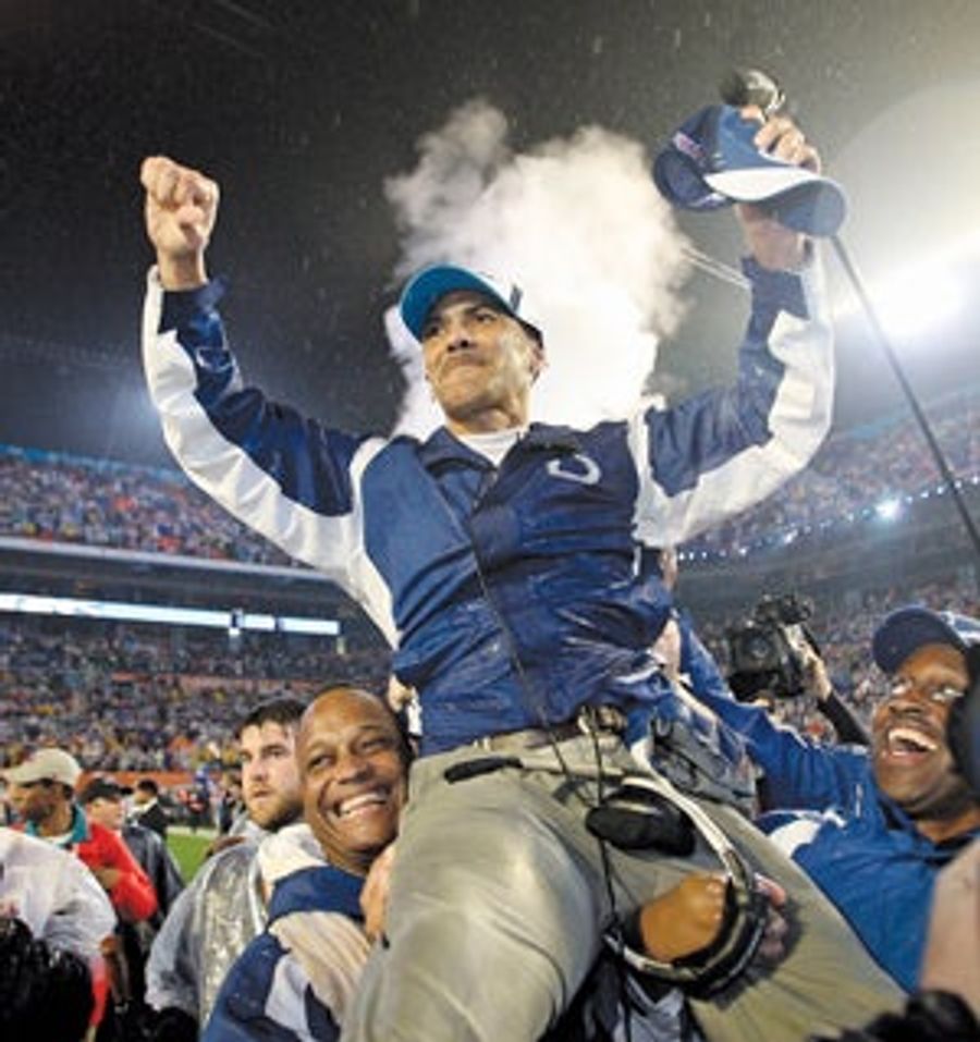 Tony Dungy: Bad For Gays? Good For Blacks? Great For Everybody? Let's Go To The Tape...