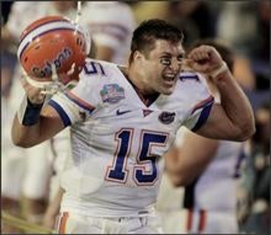 Tim Tebow's Got Something In His Veins, Bloodier Than Blood