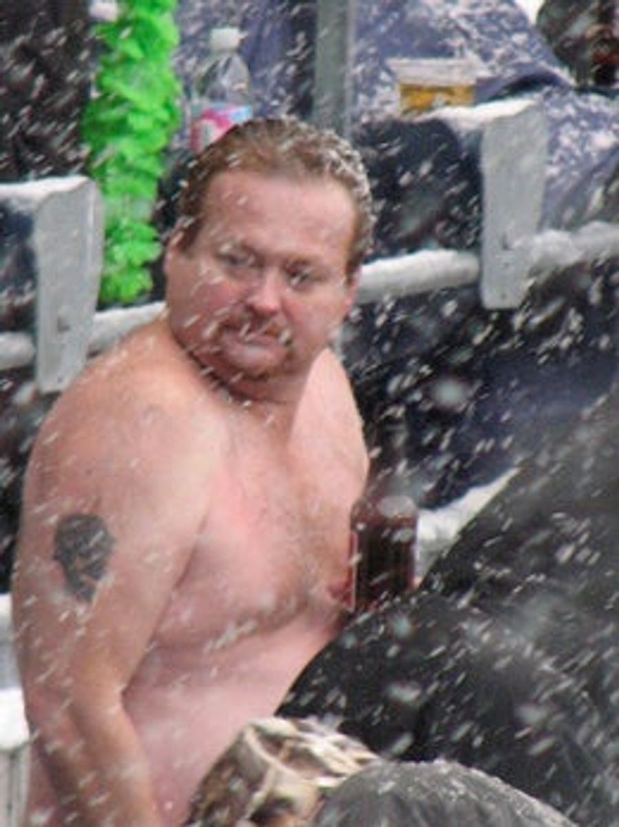 Seahawks Fans Confused By Cold, Flaky Discharge From Sky