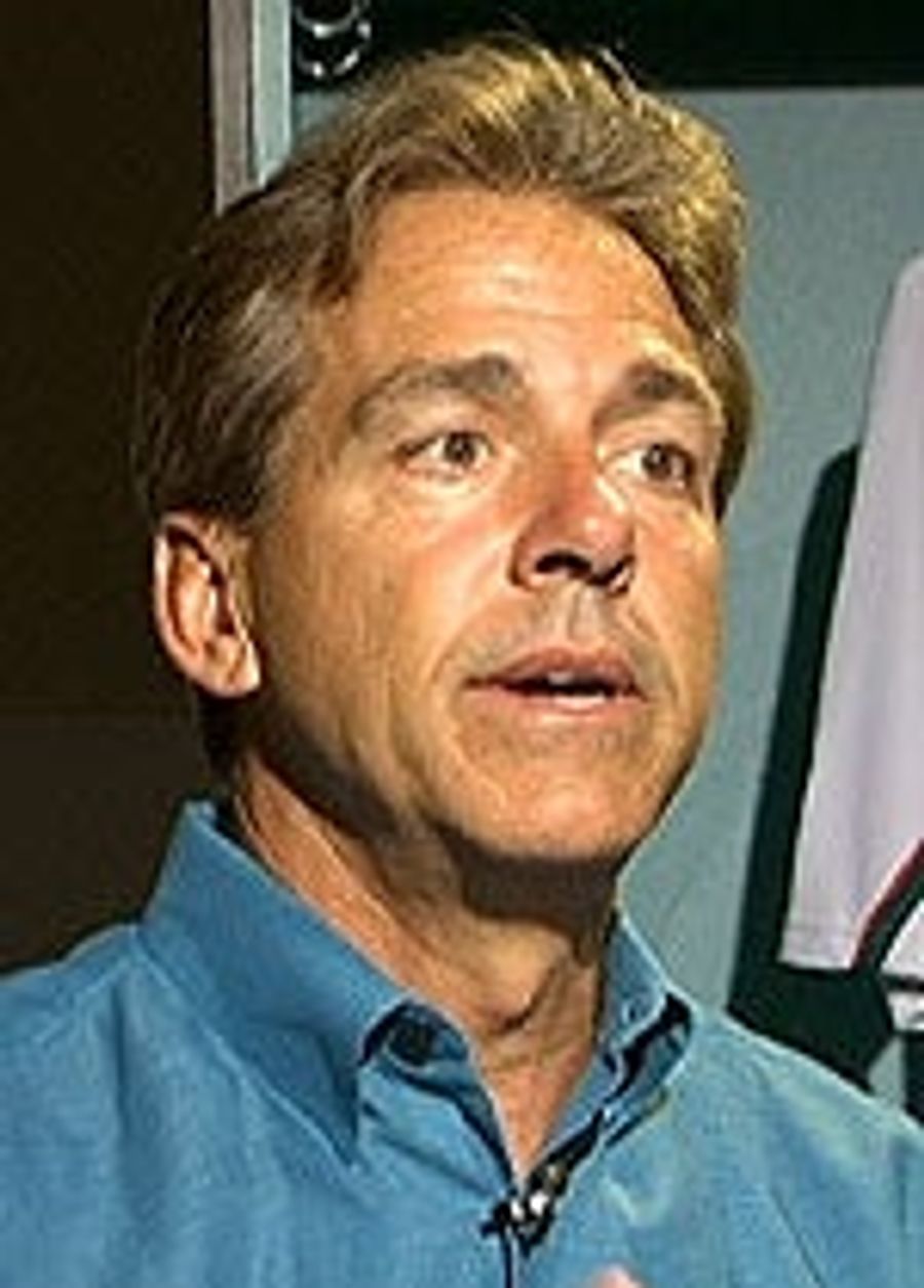 And Nick Saban is....Heading to Tuscaloosa