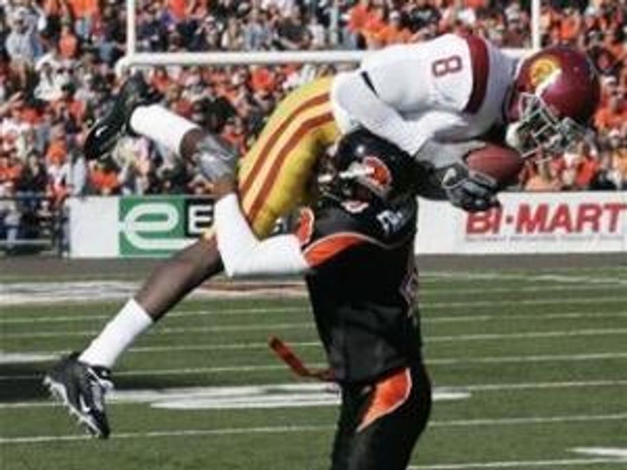 Taking Down The Field Goal Posts:  Beavers Contain Trojans