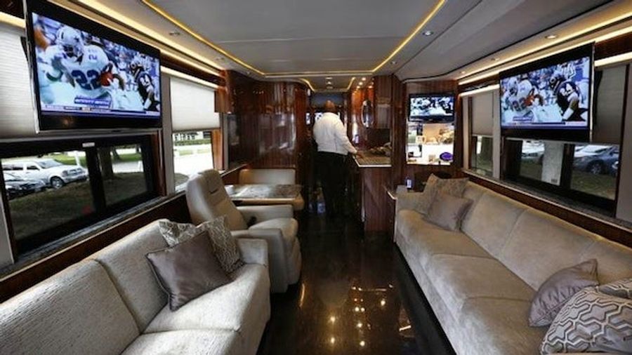 Meet The Cowboys&#39; New $2 Million Luxury Bus, Named &quot;The Elegant Lady&quot;