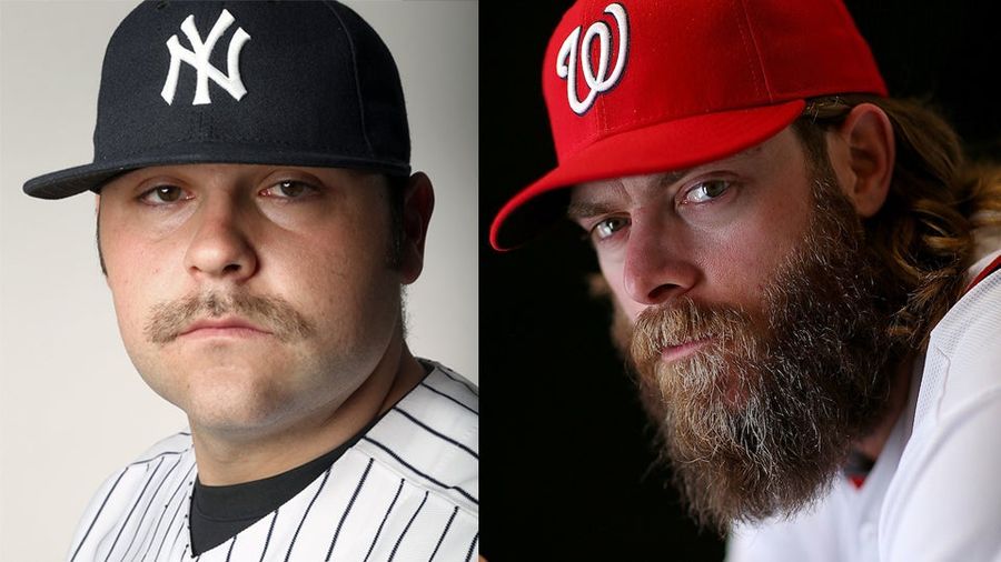 Baseball's Facial Hair Spectrum