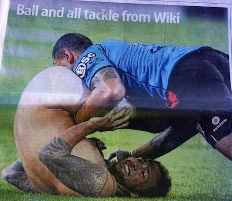 FYI: Tackling A Streaker May Result In A Face Full Of Balls And Ass
