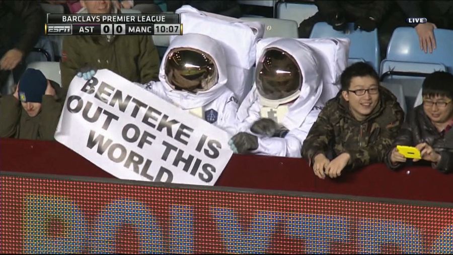 It Takes A Space Cadet To Be An Aston Villa Supporter These Days