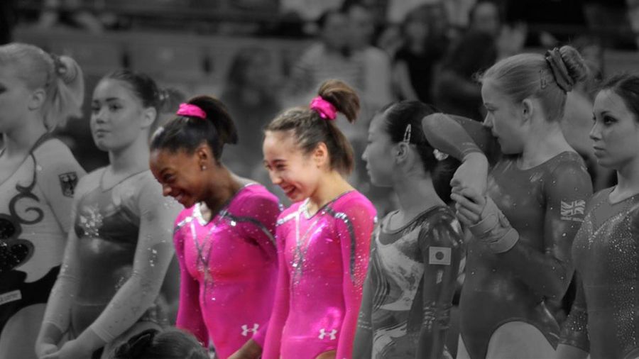 Have Rio's U.S. Gymnastics Darlings Already Arrived? Meet Katelyn Ohashi And Simone Biles