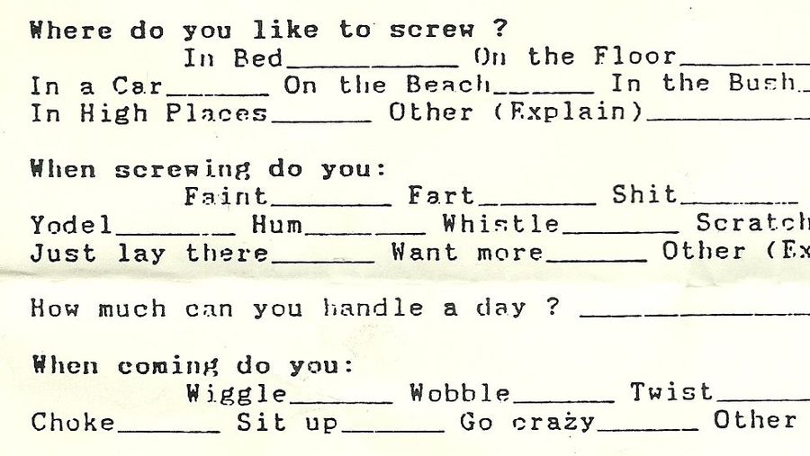 Can Anyone Tell Us What This Weird, Sexually Explicit &quot;Hooker Application&quot; Is? (NSFWish)