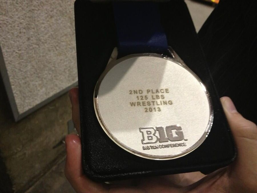 Wrestler Comes In Second Place At Big 10 Tournament, Throws Medal In Garbage