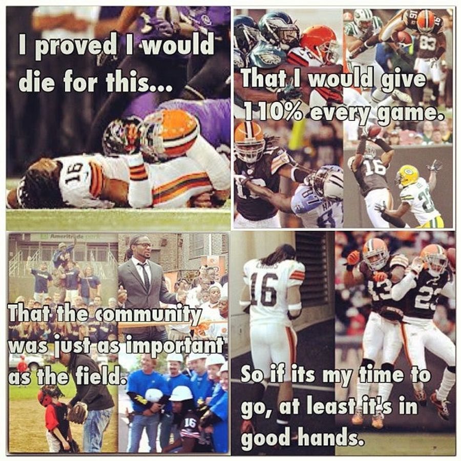 Josh Cribbs Bid Browns Fans A Heartwarming Goodbye On Instagram