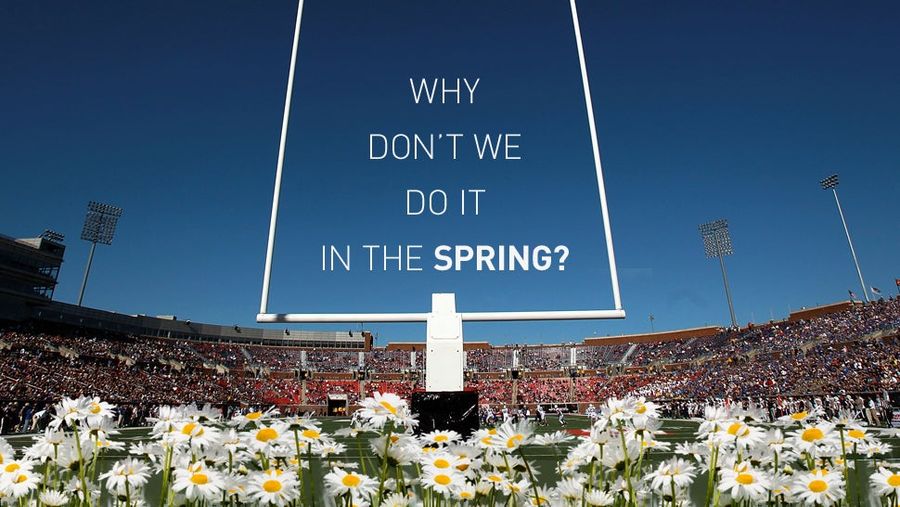 Let's Move College Football To The Spring