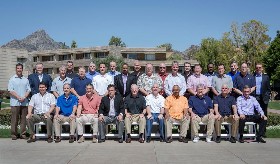 The 2013 NFL Head Coaches Posed For A Class Photo