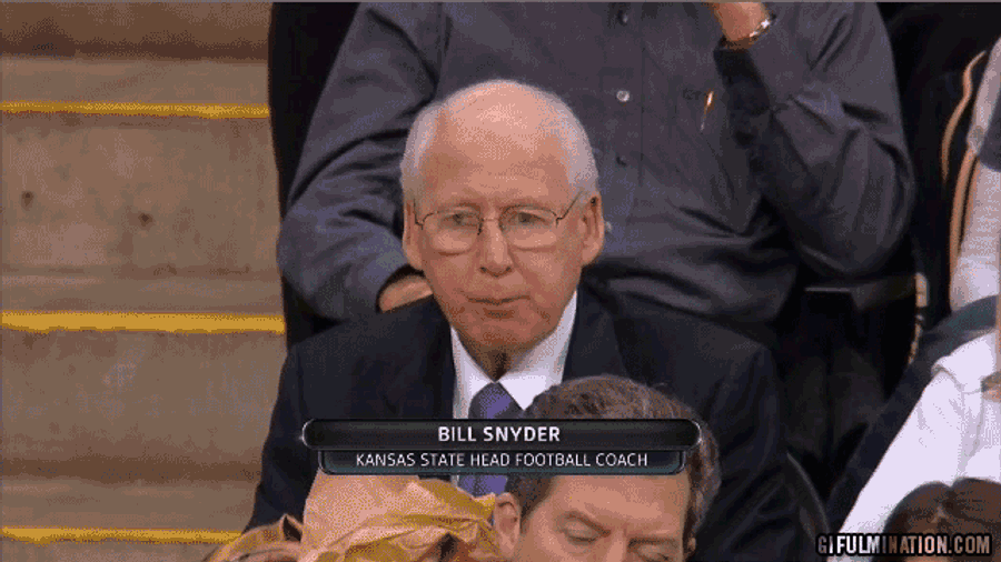 What Is Bill Snyder Eating?