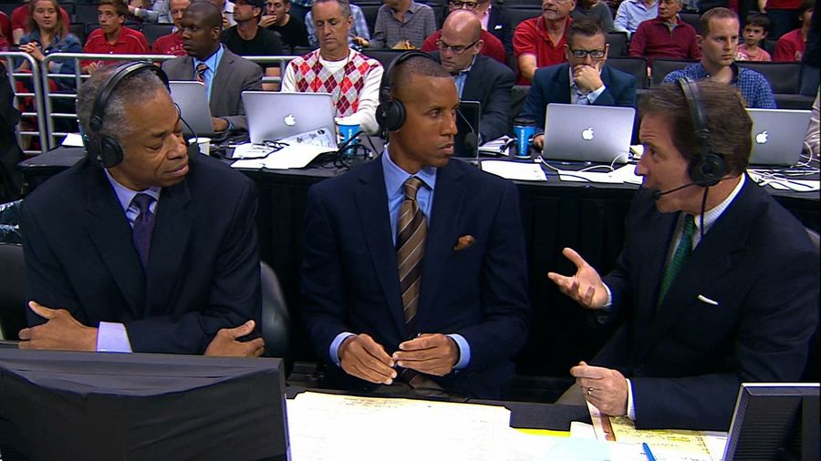 Rick Reilly Is Currently Wearing An Argyle Sweater Vest