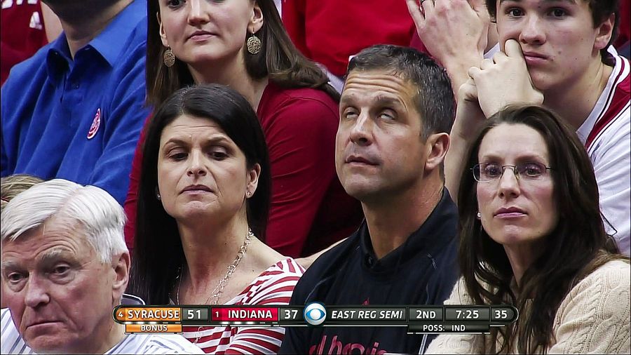 Zombie John Harbaugh Couldn't Stand To See His Brother-In-Law's Season End
