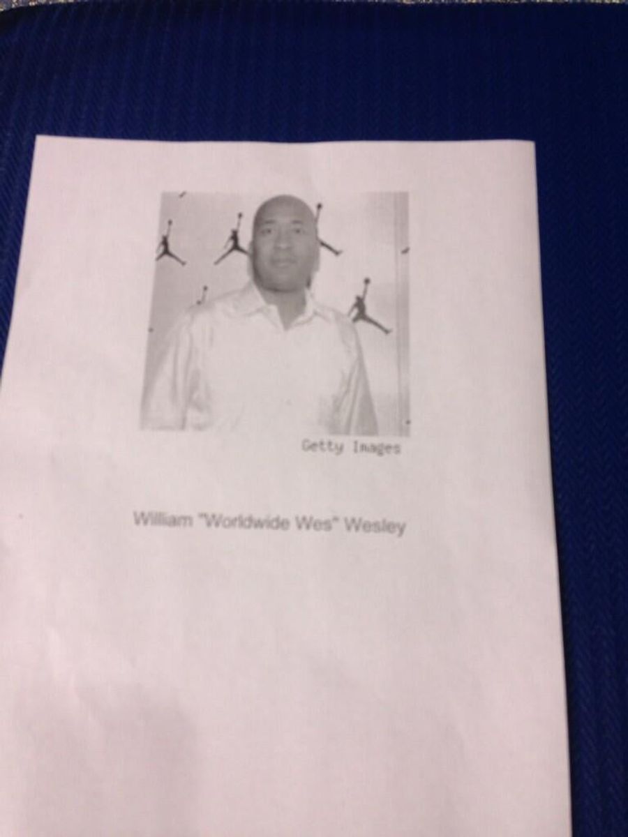 NCAA Security In Indianapolis Escorted Mysterious Basketball Powerbroker "Worldwide Wes" Out Of A Credentialed Area, As Per Their Equally Mysterious Instructions