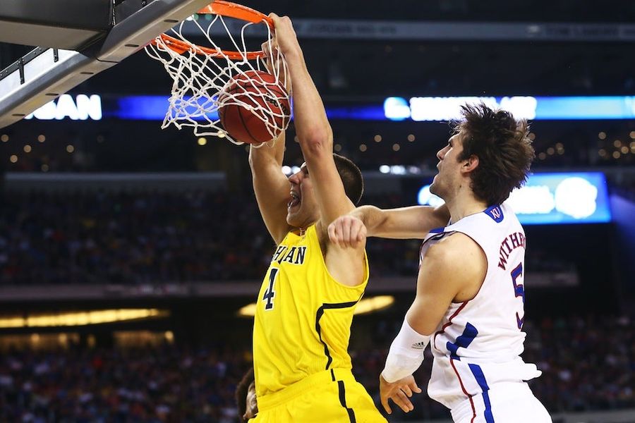 Trey Burke May Have Hit The Equalizer, But It Was Mitch McGary Who Played The Game Of His Life