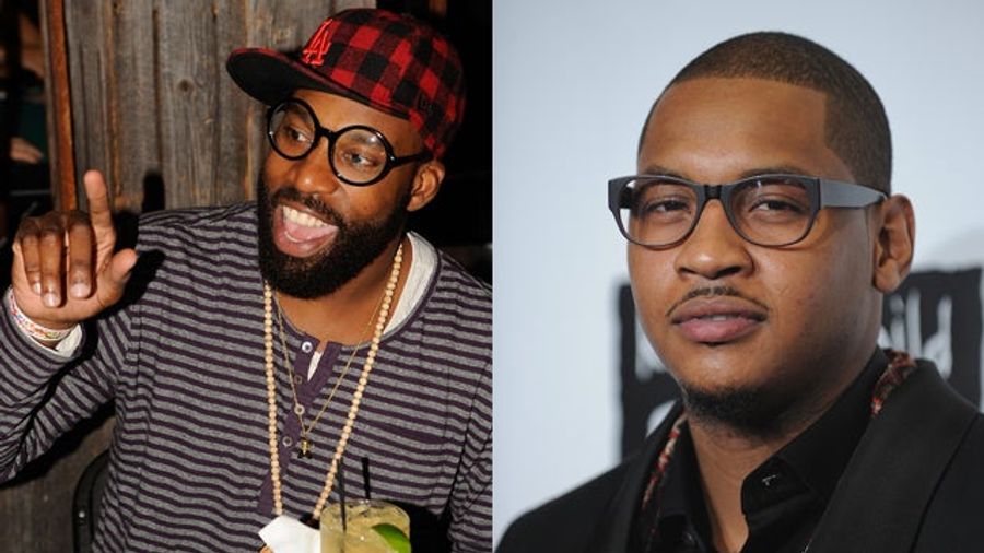 Carmelo Anthony And Baron Davis Will Play For The Knicks Tonight