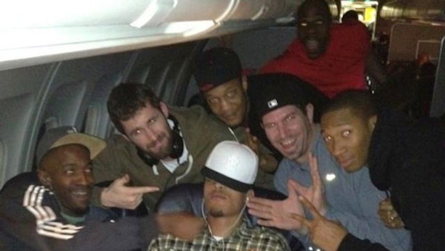 Michael Beasley Was Lucky To Leave The T-Wolves&#39; Team Plane With His Eyebrows