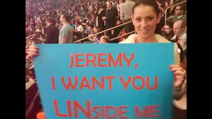 Everyone But This Young Woman&#39;s Father Can Agree That <i>This</i> Is An Appropriate Jeremy Lin Pun