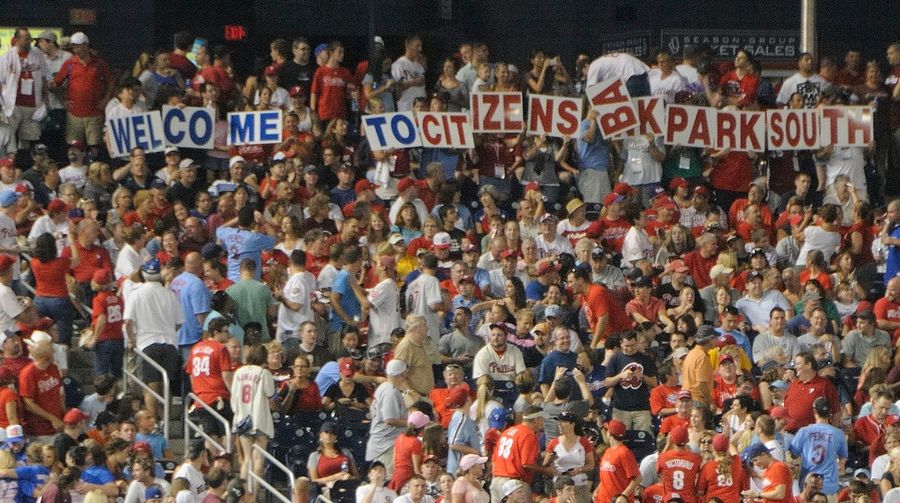 Nationals &quot;Take Back The Park&quot; From Phillies Fans, Give It Right Back To Them