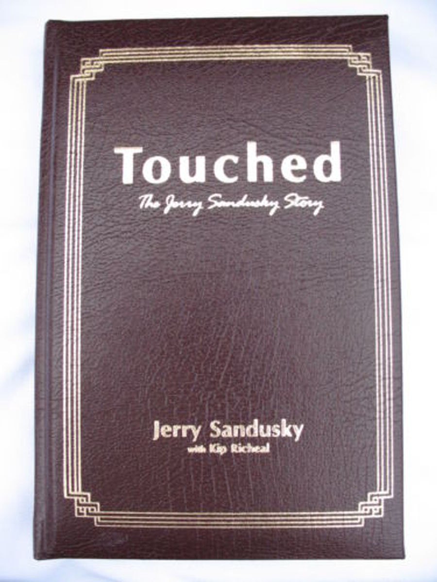 You Have Four Days Remaining To Bid On This Leather-Bound & Autographed Copy Of Jerry Sandusky's Book