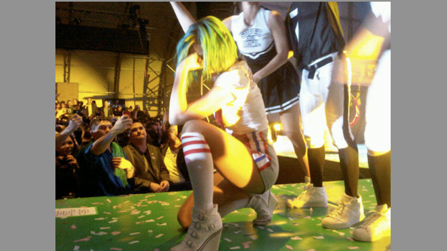 Katy Perry Seems To Want Tim Tebow's "Peacock"