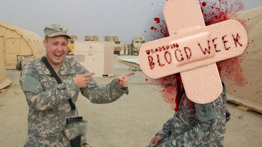Blood Writes: Not All Military Injuries Are Combat-Related, And Some Can Be Laughed At Later