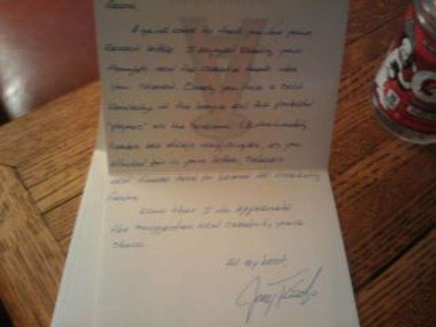 Angels GM Now Mailing Handwritten Replies To Fans Who Send Him Trade Ideas
