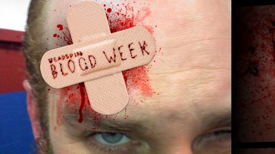 Blood Writes: A Wrister To The Forehead Will Leave A Mark