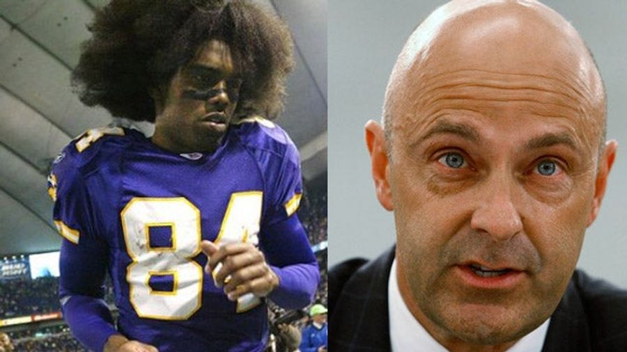 Randy Moss Is A Sideline Reporter For The Pro Bowl, But, Unfortunately, It Is Just Some Guy Named Randy Moss