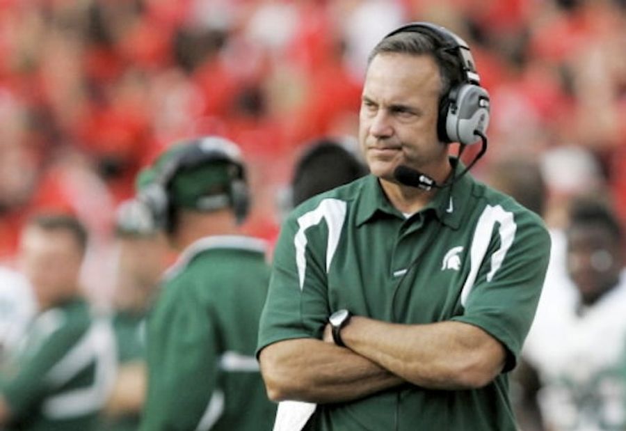 Michigan State Head Coach Mark Dantonio Acts Like Michigan's Little Brother
