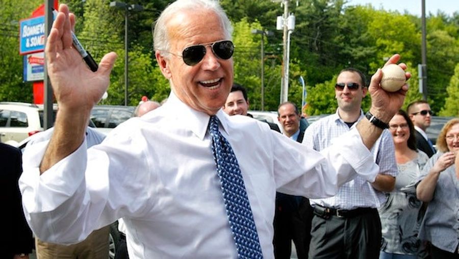 Joe Biden Congratulates The San Francisco Giants "On Their Way To The Super Bowl"