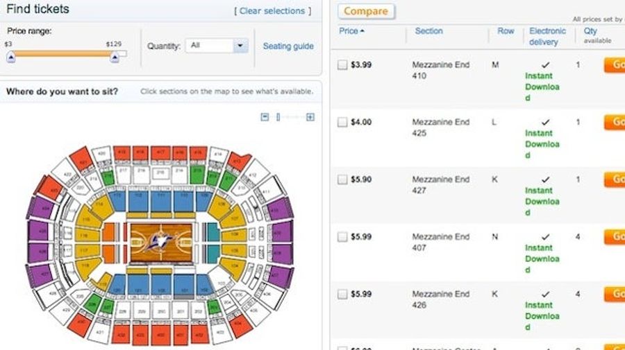 Ticket Prices For The Next Wizards Home Game Have Jumped 60 Percent In One Day ... To $3.99