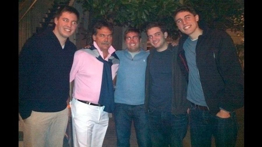 Congratulations To New Rams Coach Jeff Fisher, Who On At Least One Occasion Popped The Collar On His Pink Golf Shirt And Tied A Sweater Over His Shoulders