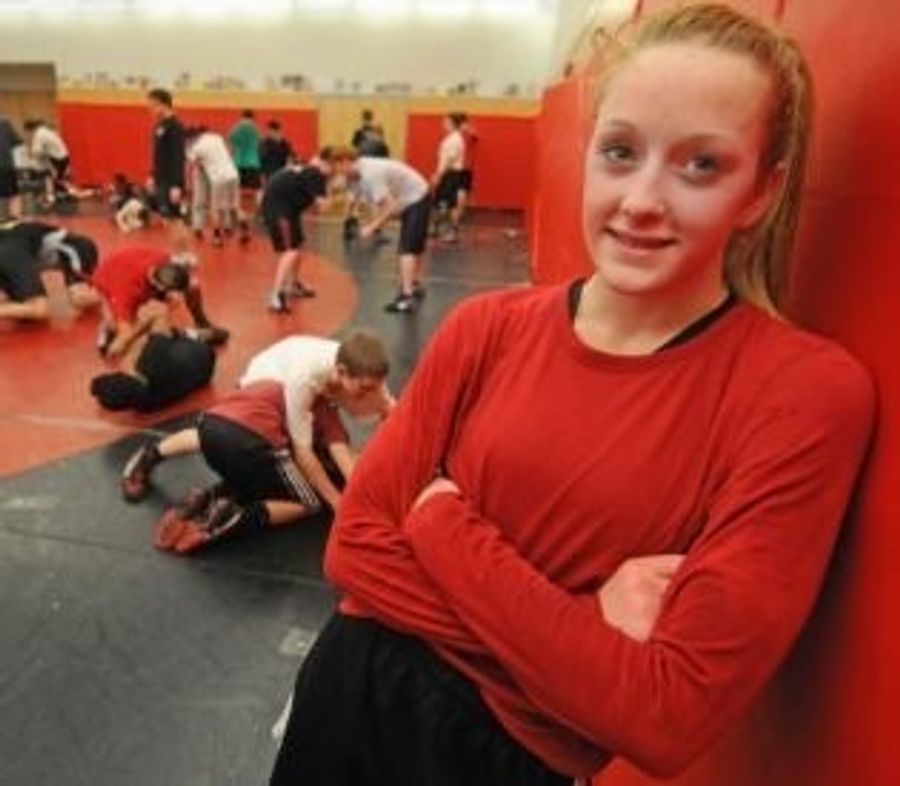 One Of Massachusetts's Best High School Wrestlers Is A Girl