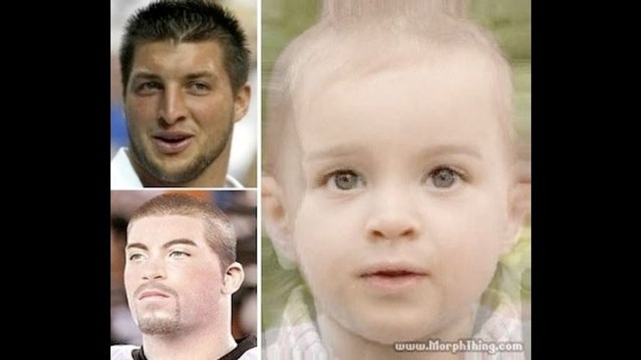 What If Tim Tebow Had A Baby With White Michael Vick?