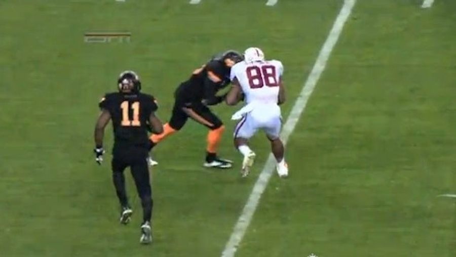 ESPN Thinks Helmet-To-Helmet Hits Are Pretty Great