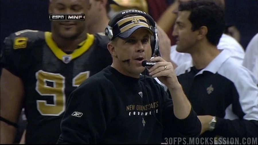 Drew Brees's Birthmark Must Be Contagious, Sean Payton Now Looks Symptomatic
