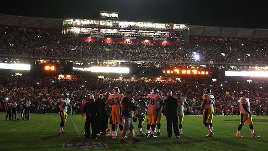 Football In The Dark Is An Illuminating Thing