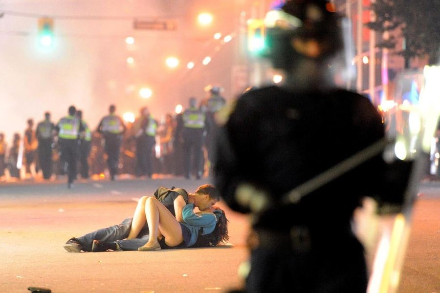 The Vancouver Riot Couple Is Still In Love