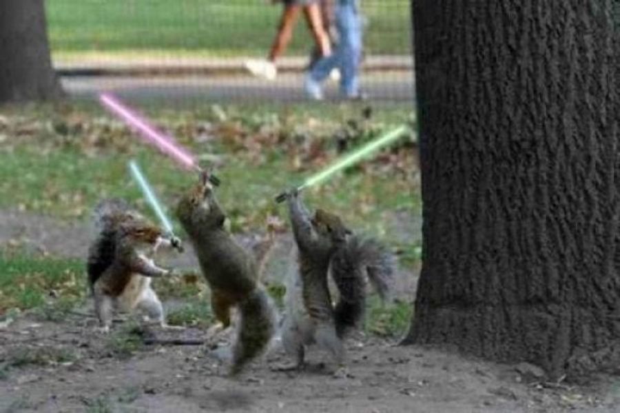 Portland's Quipster Cop: Lightsaber Edition