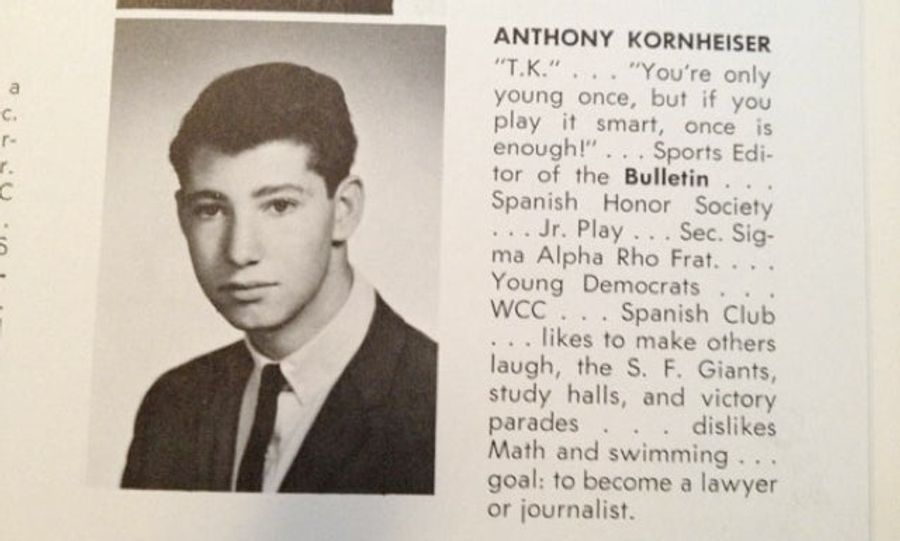 Do With Tony Kornheiser&#39;s High School Yearbook Picture What You Will