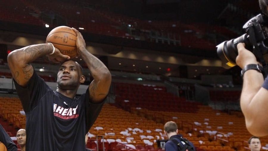 LeBron James Wouldn't Let Walter Iooss Jr., Who Was Photographing Him For Nike, Speak Directly To Him