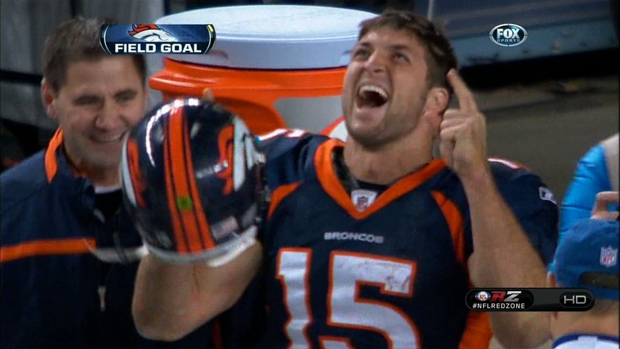 Tim Tebow Makes Me Feel Like A Doped Up Child: Your Sunday NFL Roundup