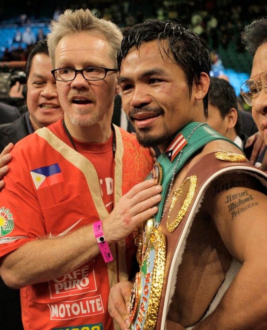 Manny Pacquiao's Trainer Thinks He'd Retire After A Mayweather Fight